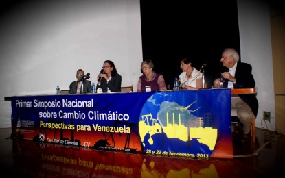 Primer Simposio Nacional sobre Cambio Climático:  Perspectivas para Venezuela