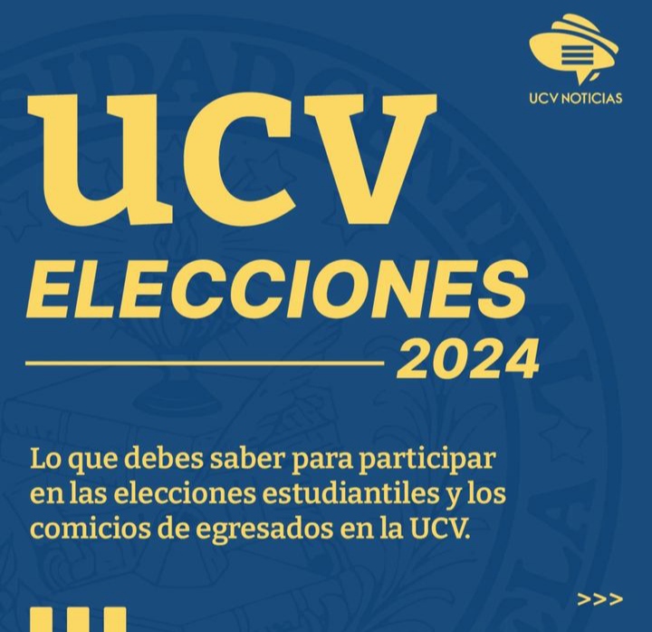 ELECCIONES UCV 2024