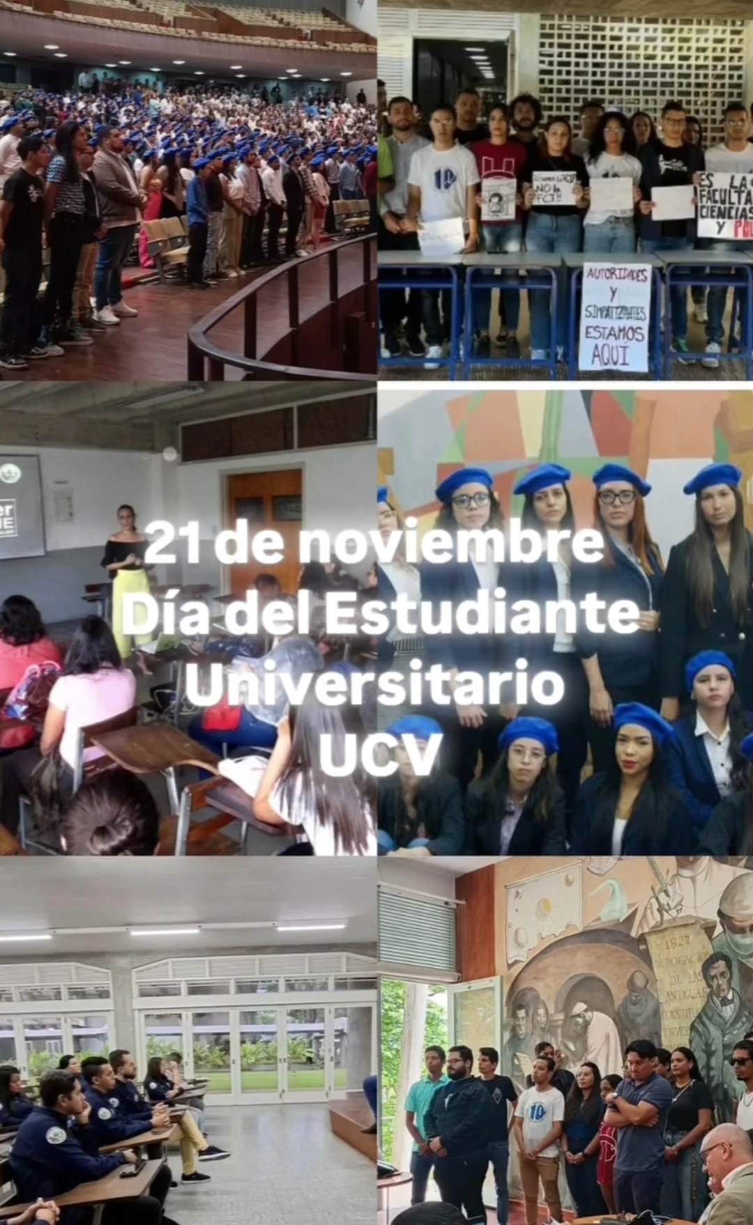 DIA DEL ESTUDIANTE UNIVERSITARIO UCV