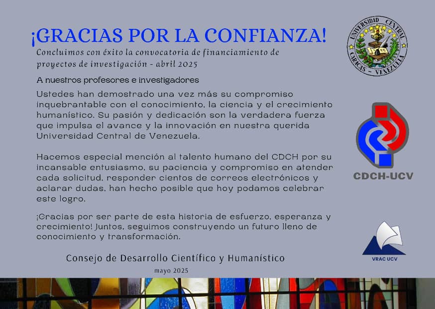 ¡Gracias por la confianza!