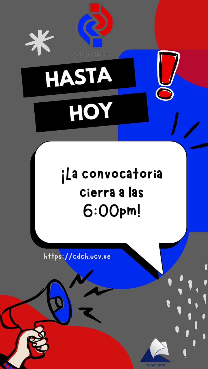 Finalizada 1ra fase. Convocatoria abril 2025